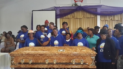 Magda Williams laid to rest